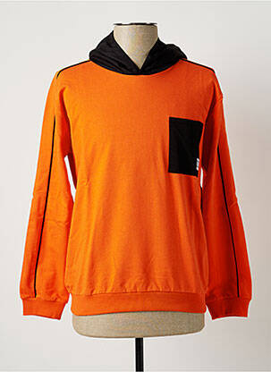 Sweat-shirt à capuche orange NUKUTAVAKE pour garçon