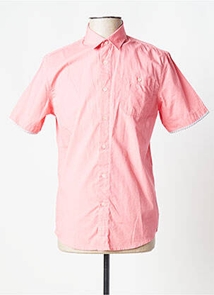 Chemise manches courtes rose OXBOW pour homme