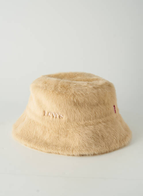 Chapeau beige LEVIS pour femme