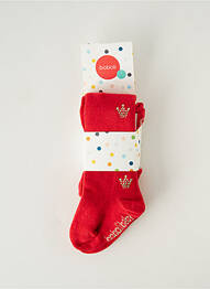 Collants sérigraphie avec strass rouge BOBOLI fille
