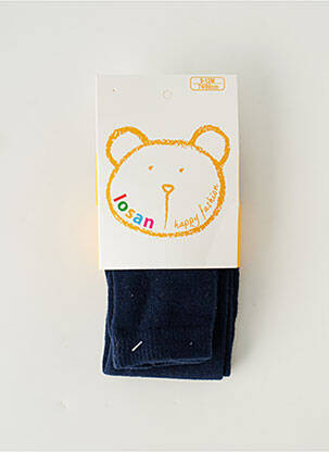 Chaussettes forme chaussettes hautes bleu LOSAN fille
