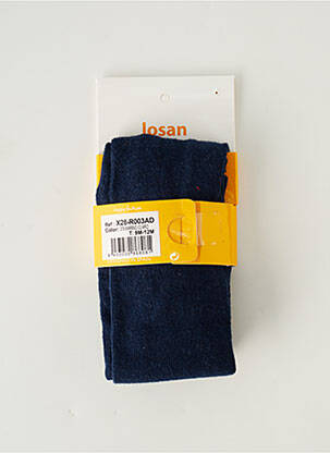 Chaussettes forme chaussettes hautes bleu LOSAN fille
