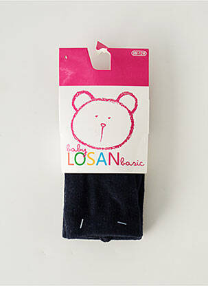 Chaussettes forme chaussettes hautes bleu LOSAN fille