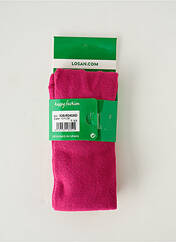 Chaussettes rose LOSAN pour fille seconde vue