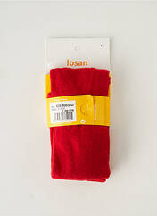 Chaussettes rouge LOSAN pour fille seconde vue