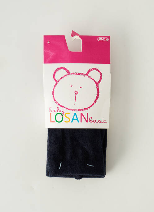 Chaussettes forme chaussettes hautes bleu LOSAN fille