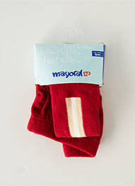 Collants stretch rouge MAYORAL fille