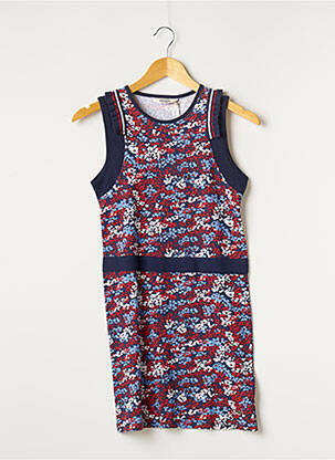 Robe mi-longue sans manche sans manche bleu KAPORAL fille