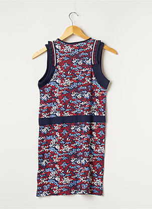 Robe mi-longue sans manche sans manche bleu KAPORAL fille