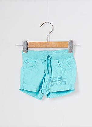 Short tissage popeline taille ajustable bleu TUC TUC enfant