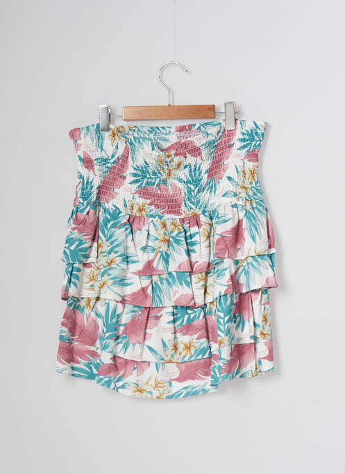 Jupe mi-longue rose KAPORAL pour fille