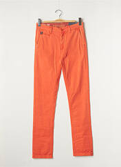Pantalon chino orange KAPORAL pour garçon seconde vue