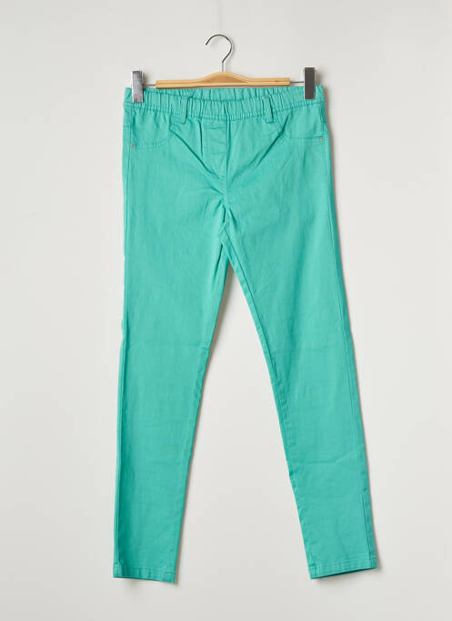 Jegging poches taille élastique vert LOSAN fille