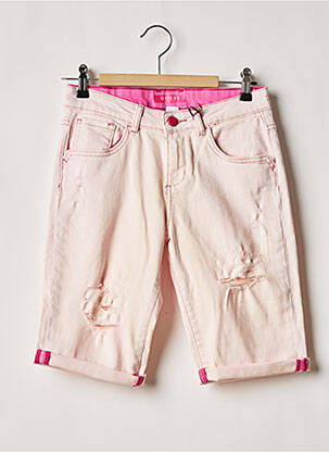 Bermuda stretch rose GUESS fille