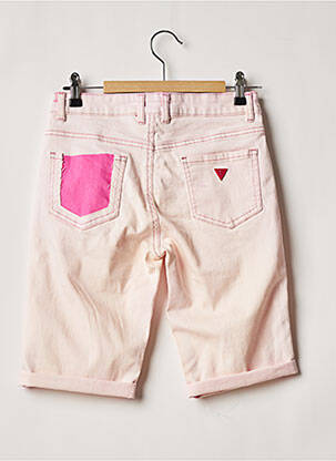 Bermuda stretch rose GUESS fille