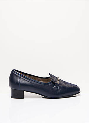 Mocassins bleu ALEXSIA pour femme