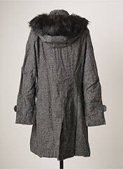 Manteau long gris VIRGINIE & MOI pour femme seconde vue