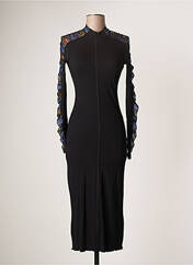 Robe mi-longue noir DESIGUAL pour femme seconde vue