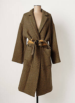 Manteau long marron IMPERIAL pour femme