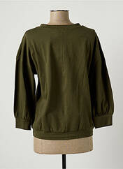 Sweat-shirt vert KAFFE pour femme seconde vue