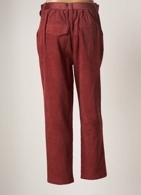Pantalon droit rouge MOLLY BRACKEN pour femme