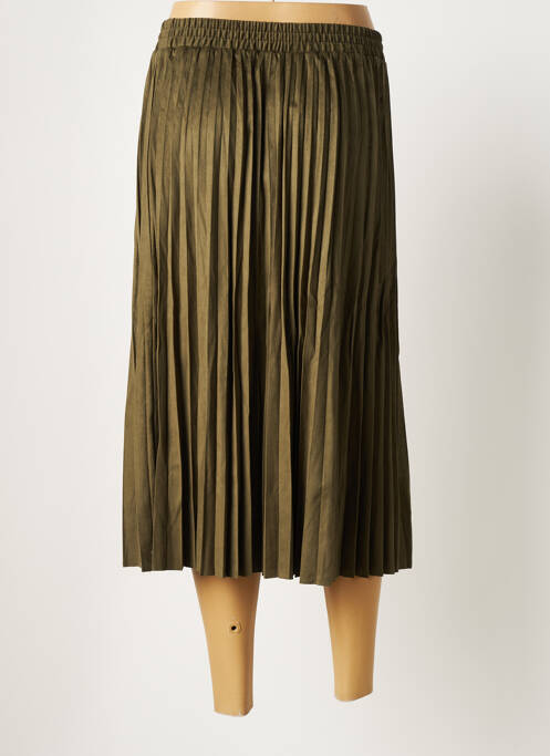 Jupe mi-longue vert GARCIA pour femme