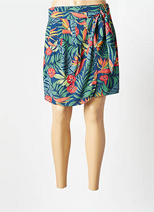 Jupe courte doublure bleu MOLLY BRACKEN femme