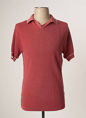 Polo rouge PRIVATI FIRENZE pour homme