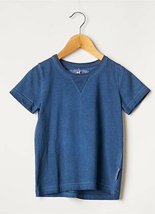 T-shirt bleu FRENCH TERRY pour garçon