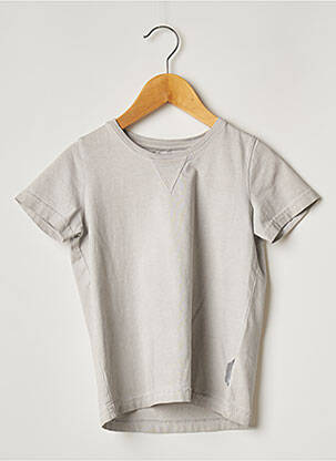 T-shirt gris FRENCH TERRY pour garçon
