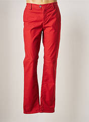 Pantalon chino rouge TELERIA ZED pour homme seconde vue