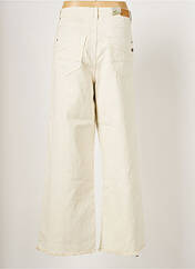 Jeans coupe large beige CREAM pour femme seconde vue