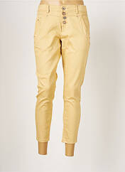 Pantalon 7/8 jaune CREAM pour femme seconde vue