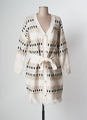 Gilet sans manche beige CREAM femme