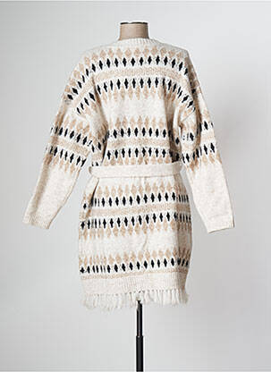 Gilet sans manche beige CREAM femme