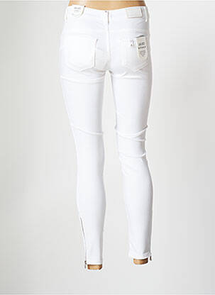 Pantalon 7/8 stretch taille normale blanc LIU JO femme