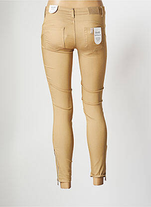 Pantalon 7/8 stretch taille normale beige LIU JO femme