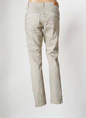 Pantalon droit stretch taille normale gris CREAM femme