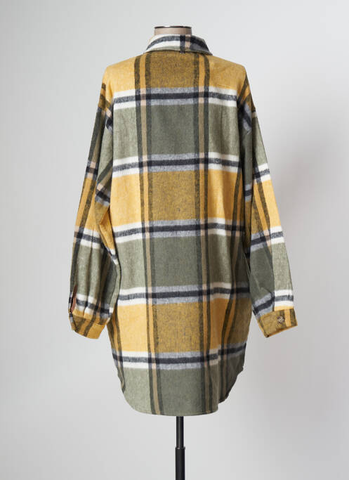 Robe courte manches longues manches longues jaune MARKUP femme