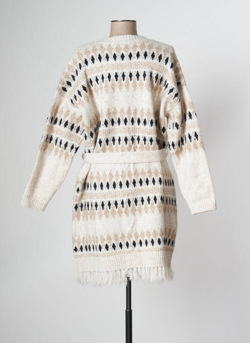 Gilet sans manche beige CREAM pour femme