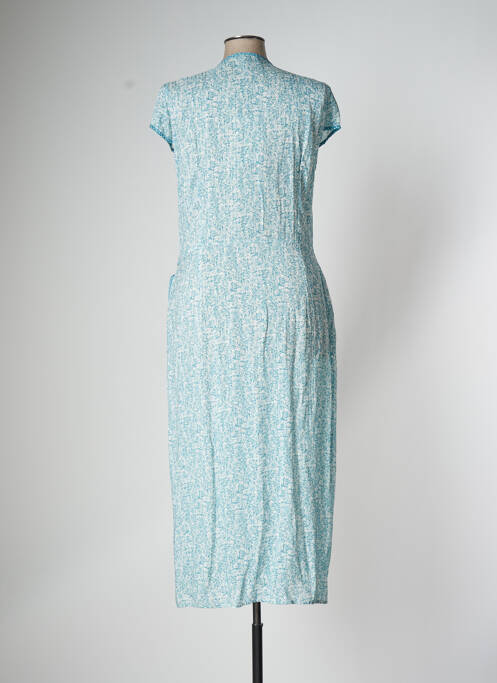 Robe longue bleu EVA KAYAN pour femme