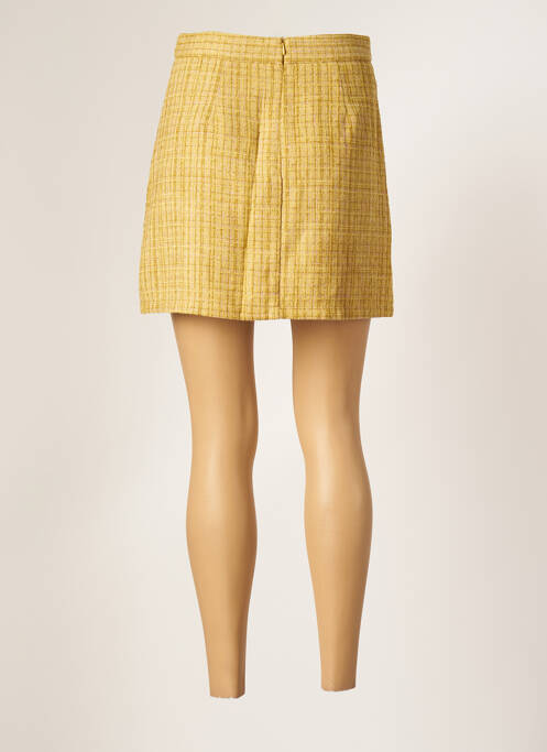 Jupe courte jaune MOLLY BRACKEN pour femme