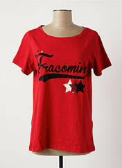 T-shirt rouge FRACOMINA pour femme seconde vue