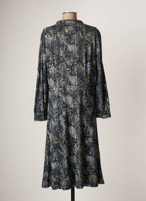 Robe mi-longue noir K-DESIGN pour femme