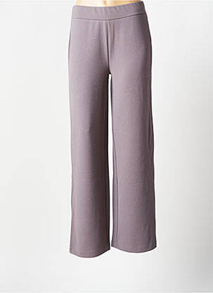 Pantalon large gris YEST pour femme