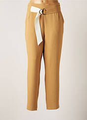 Pantalon droit beige CAROLINE BISS pour femme seconde vue