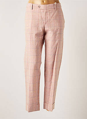 Pantalon droit rose QUIET pour femme