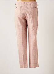 Pantalon droit rose QUIET pour femme seconde vue