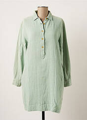 Robe courte vert QUIET pour femme seconde vue