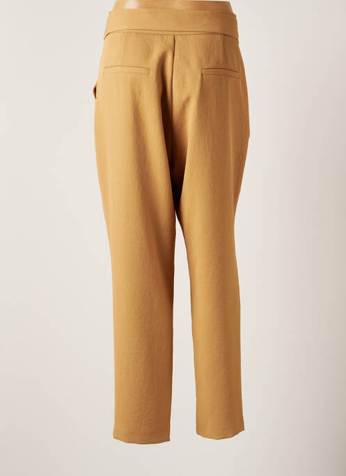 Pantalon droit beige CAROLINE BISS pour femme